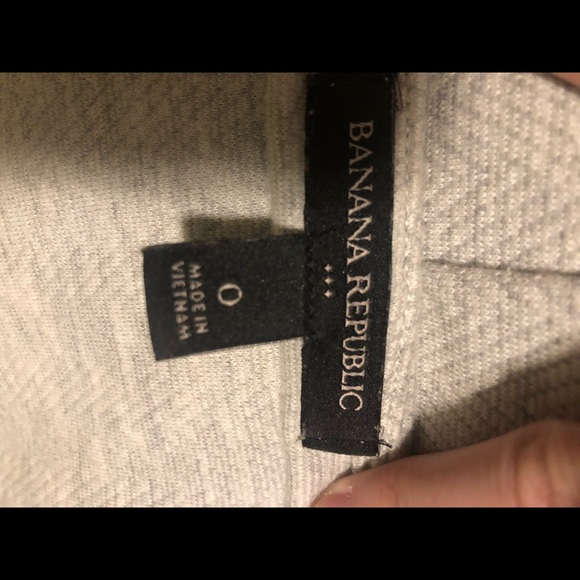 Gray Banana Republic Work Dress Sz 0 (runs big) - Picture 3 of 3